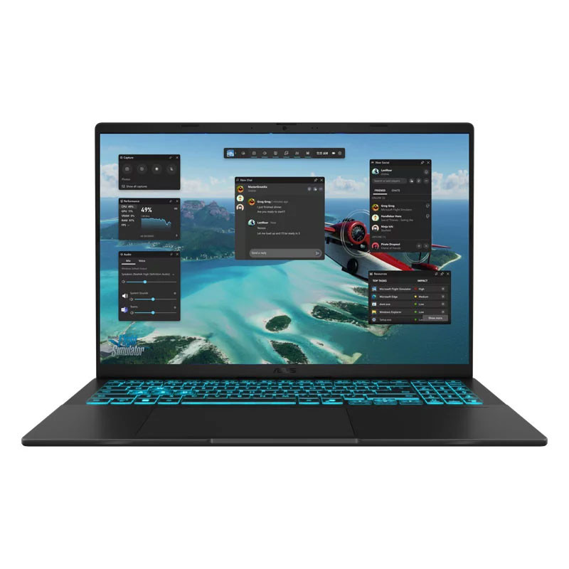 لپ تاپ 16 اینچ ایسوس مدل V16 V3607VM-Core 5 210H-RTX5060 8GB-16GB DDR5 5600MHz-512GB SSD-WUXGA 144Hz