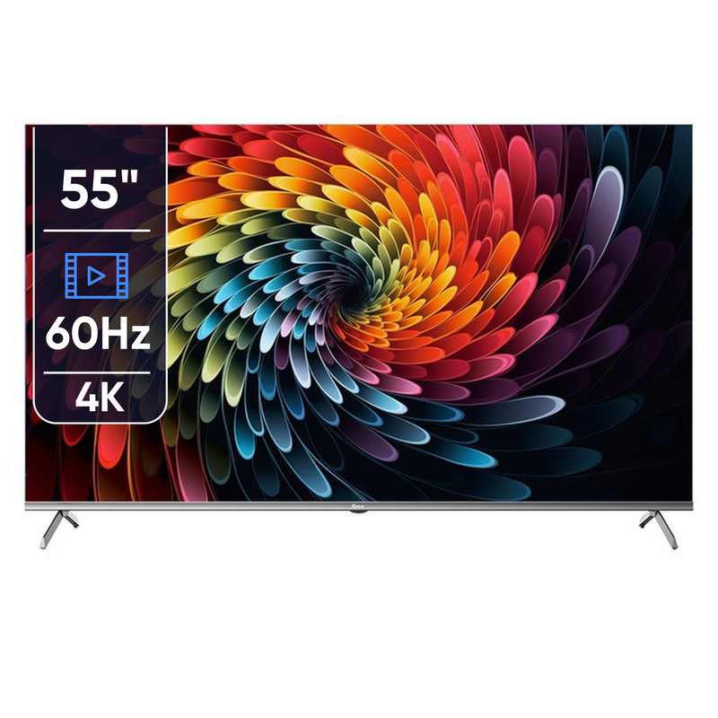 تلویزیون ۵۵ اینچ کیو ال ای دی هوشمند جی پلاس مدل GTV55SQ789NP