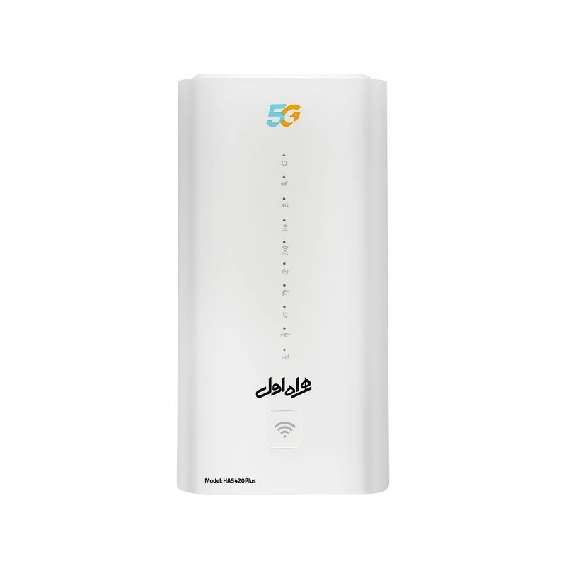 مودم 5G همراه اول مدل HA5420 به همراه کارت فعال‌سازی سیم‌کارت اعتباری